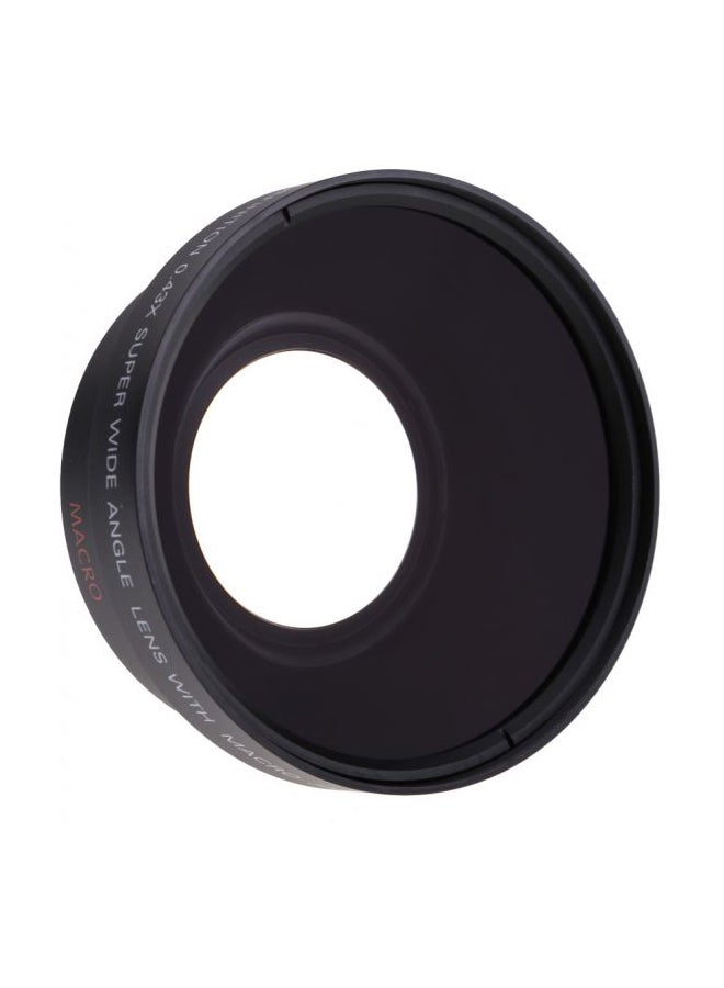 2-In-1 Clip 0.45X Super Wide Angle With Macro Lens Black