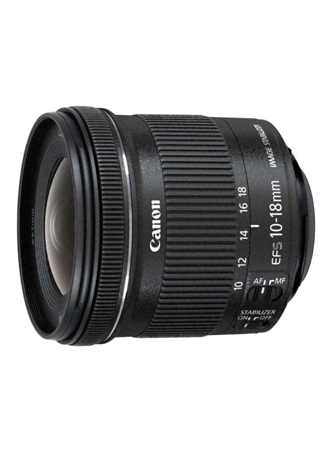 EF-S F/4.5-5.6 IS STM Lens Black