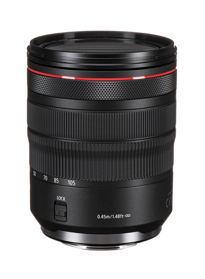 RF 24-105mm f/4L IS USM Lens Black