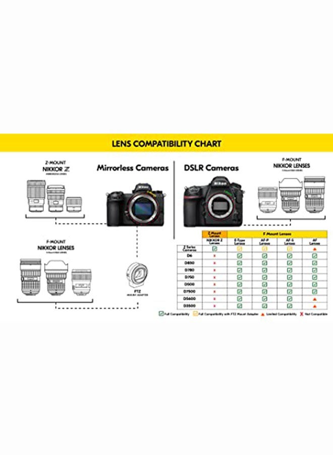 Nikkor Z 85Mm F/1.8 S Portrait Fast Prime Lens For  Mirrorless Cameras Black