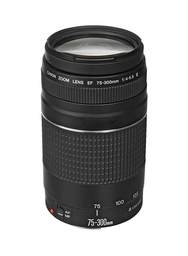 EF 75-300mm f/4-5.6 III Telephoto Zoom Lens For Canon Black