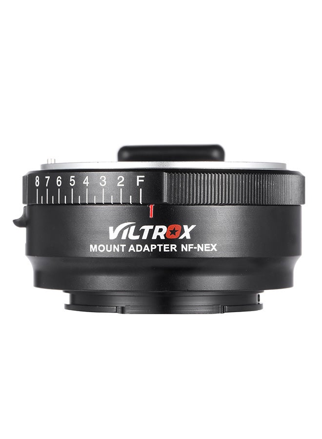 Mount Ring For Nikon Lens And Sony Lens Black