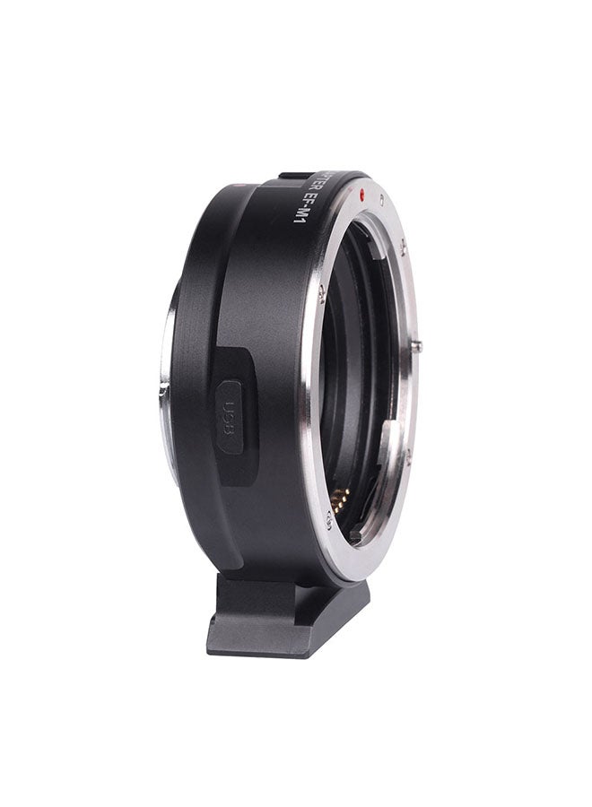 EF-M1 Lens Mount Adapter Ring For Canon Black/Silver