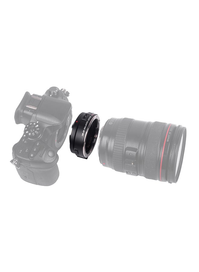 EF-M1 Lens Mount Adapter Ring For Canon Black/Silver