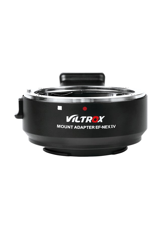 High Speed Electric-Lens Mount Adapter Ring Black