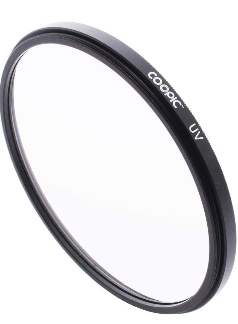 COOPIC 77mm UV Ultra-Violet Filter Lens Protector Compatible with Canon Nikon DSLR Cameras