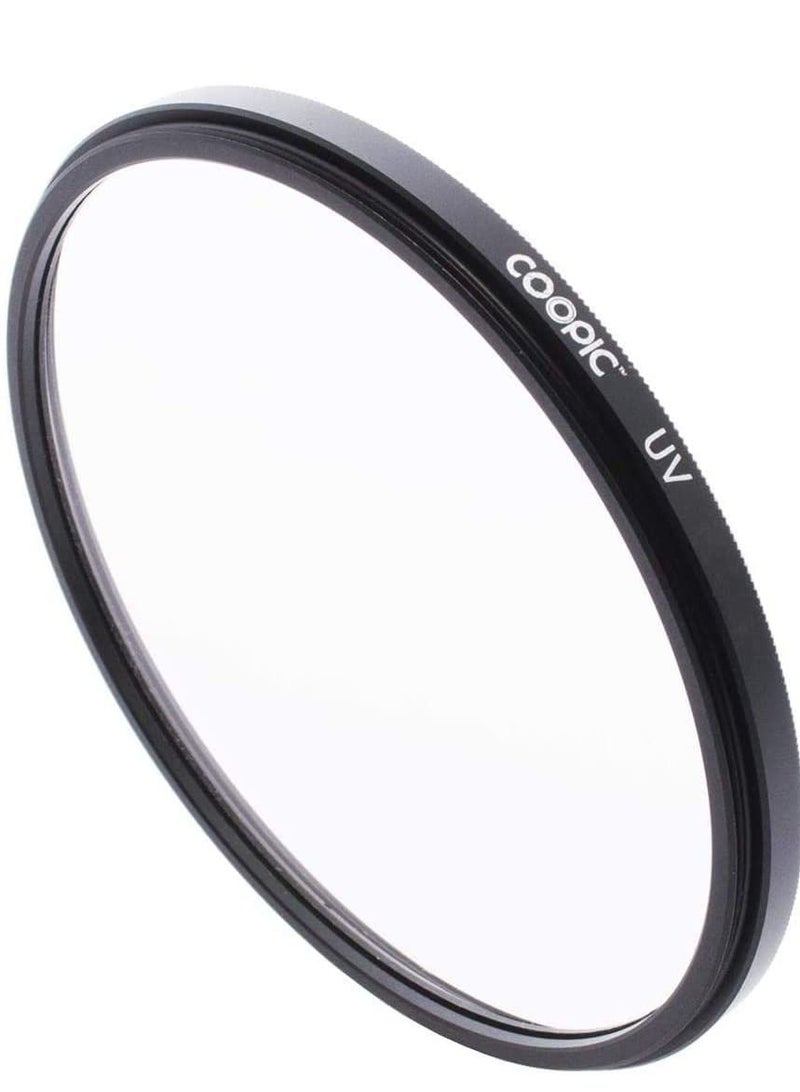COOPIC 72mm UV Ultra-Violet Filter Lens Protector Compatible with Canon Nikon DSLR Cameras