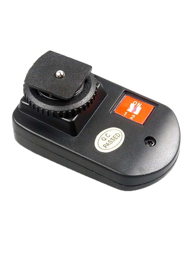 4-Channels Wireless Remote Flash Trigger Black