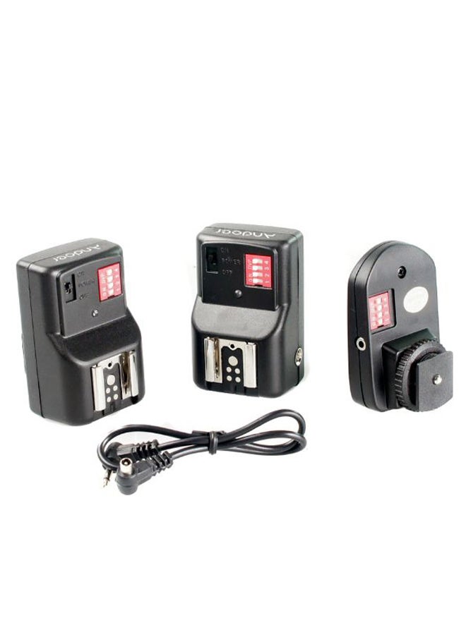 Wireless Speedlite Remote Flash Trigger Black/Silver/Red