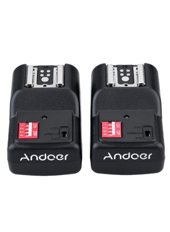 Wireless Speedlite Remote Flash Trigger Black/Silver/Red