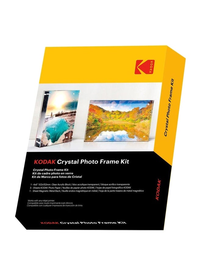 Crystal Photo Frame Kit a6