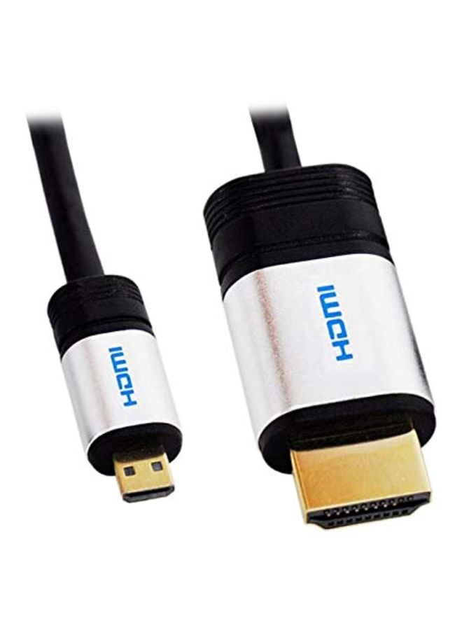 HDMI Cable For Garmin Virb XE/Virb X/Virb Ultra 30 / Virb Elite/Virb GPS Camera Black