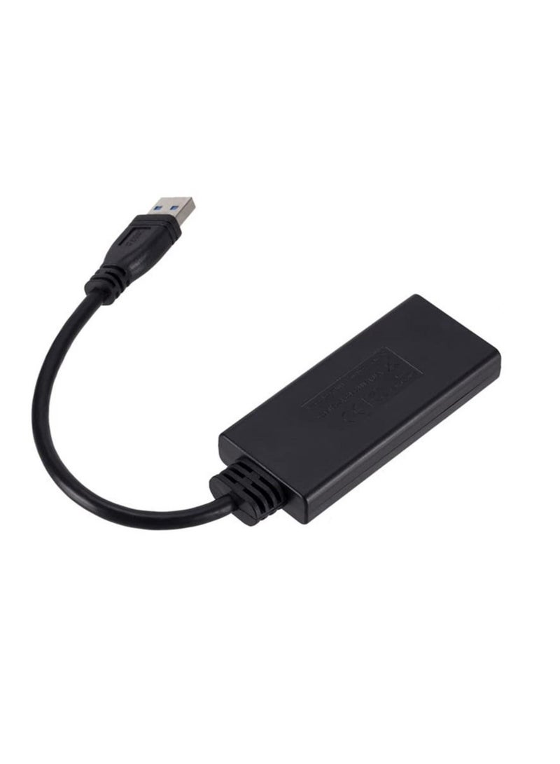 USB 3.0 Male to HDMI Female Adapter Mini HD 1080P Video Cable Adapter Converter for PC Laptop