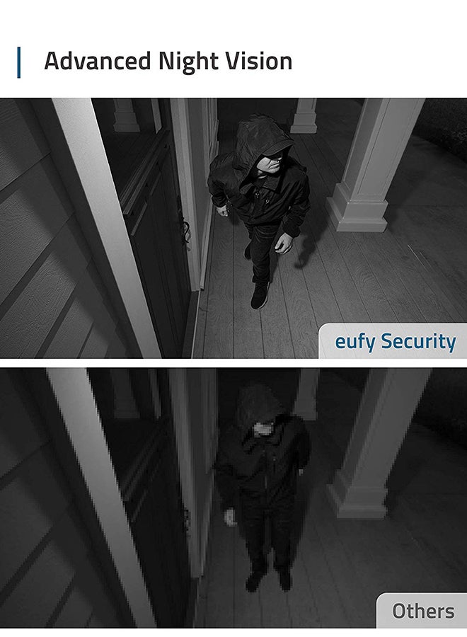 Security, eufyCam 2 Pro Wireless Home Security Camera System, 365-Day Battery Life, HomeKit Compatibility, 2K Resolution, IP67 Weatherproof, Night Vision, 2-Cam Kit, No Monthly Fee