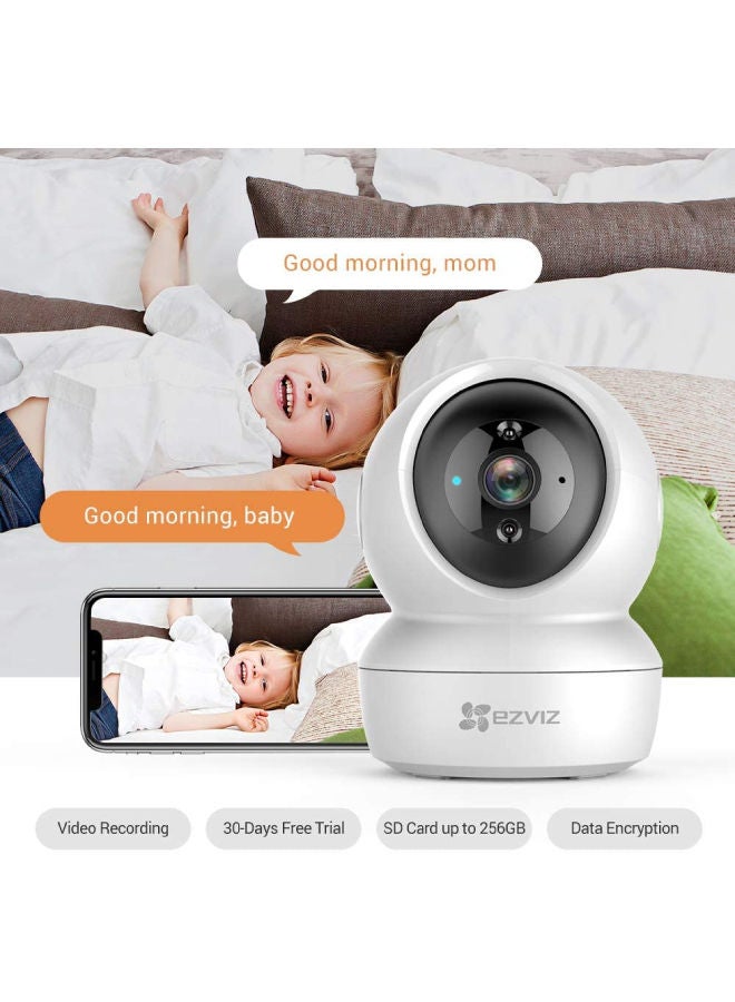 C6N Wi-Fi 2MP 1080P Smart Home Security Camera White