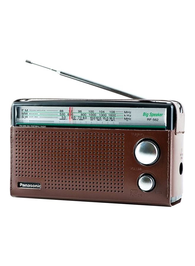 3 Band Portable Radio RF-562DD2 Brown