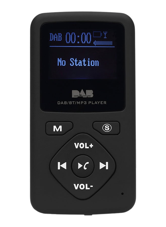Pocket Radio With Earphone V471 Black