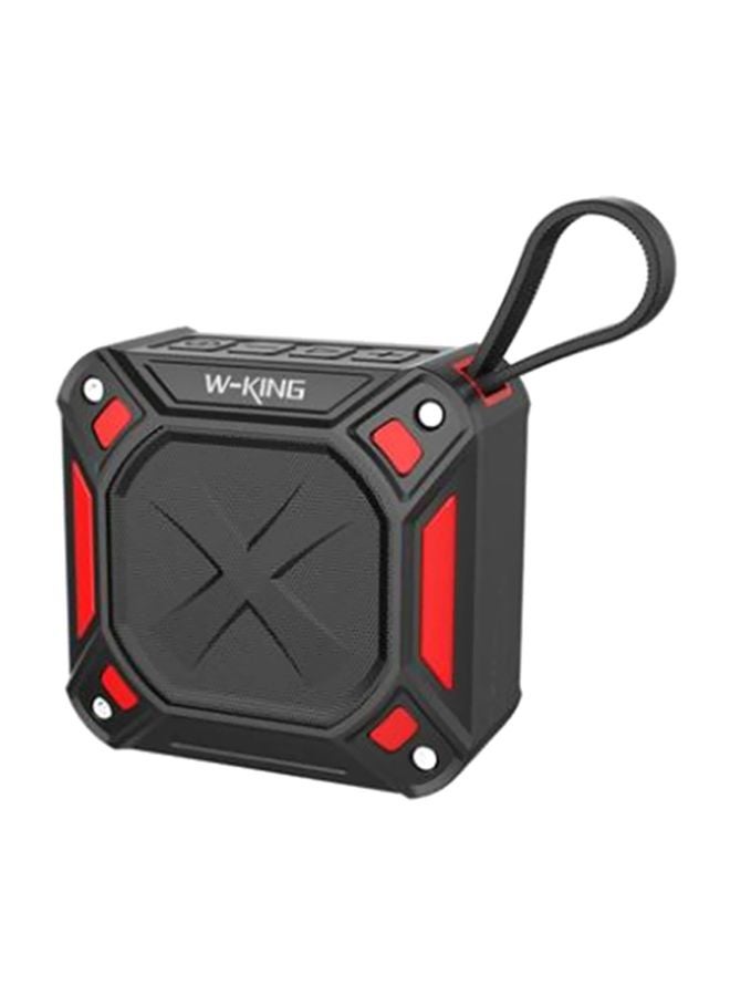 S6 Portable Radio Box Bluetooth Speaker SYA00337501C Red/Black