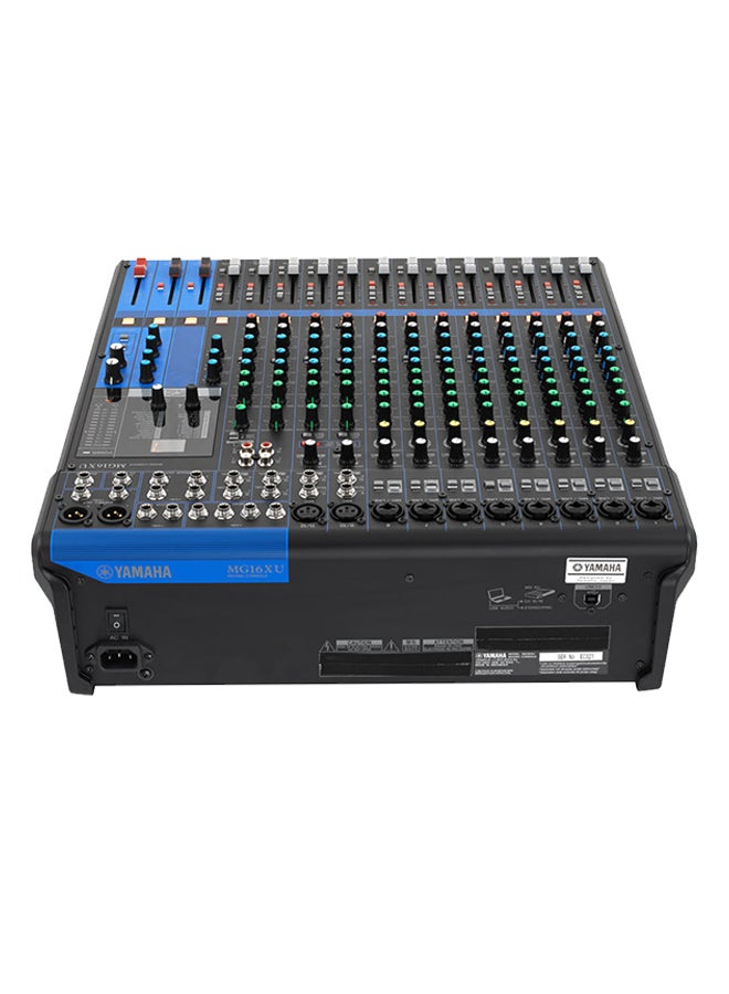 16-Input Digital Mixing Console MG16XU Black