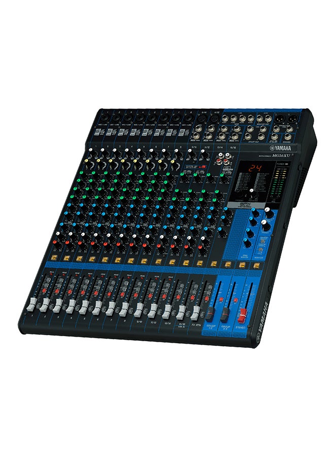 16-Input Digital Mixing Console MG16XU Black