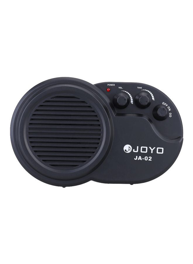 Electric Guitar Amplifier With Volume Tone Distortion Control I1389 Black