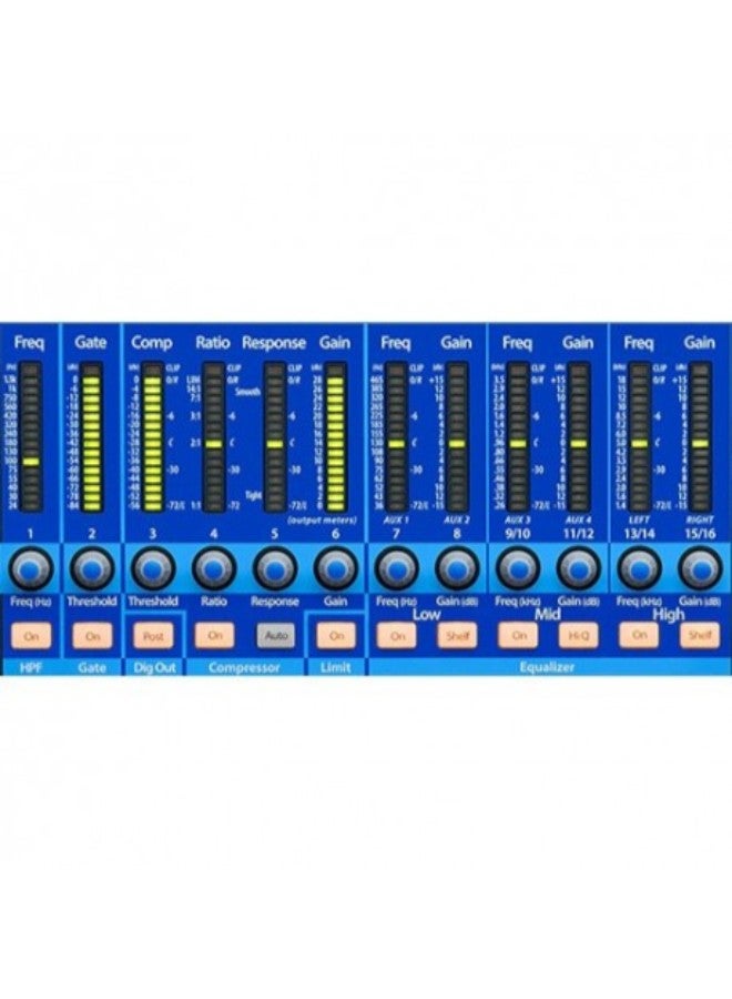 StudioLive 16.0.2 USB Performance & Recording Digital Mixer STUDIOLIVE 1602 USB Black