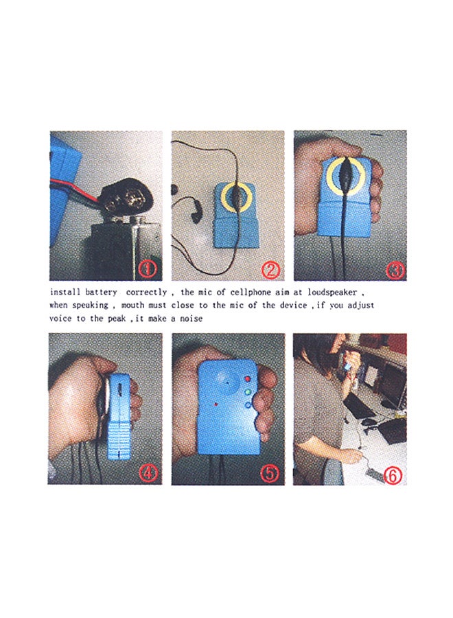 Portable Voice Changer H430 Blue