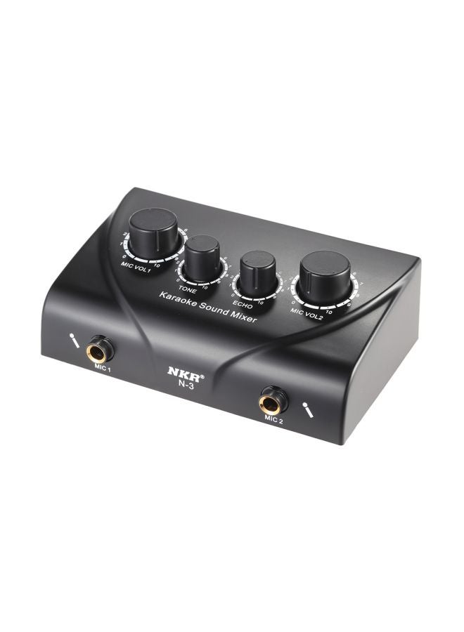 Karaoke Sound Mixer I1787B-A Black