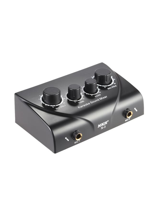 Karaoke Sound Mixer I1787B-A Black