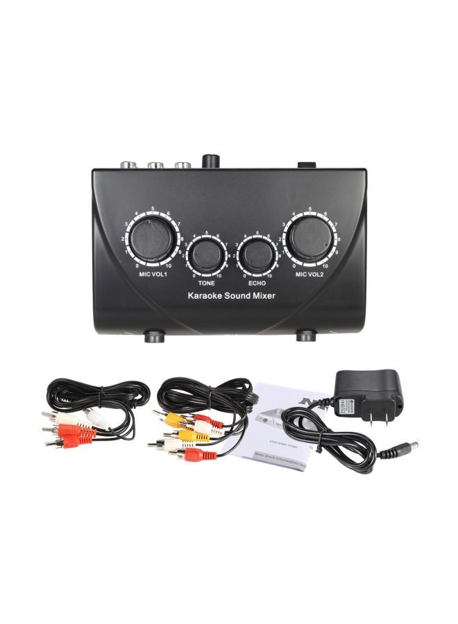 Karaoke Sound Mixer I1787B-A Black