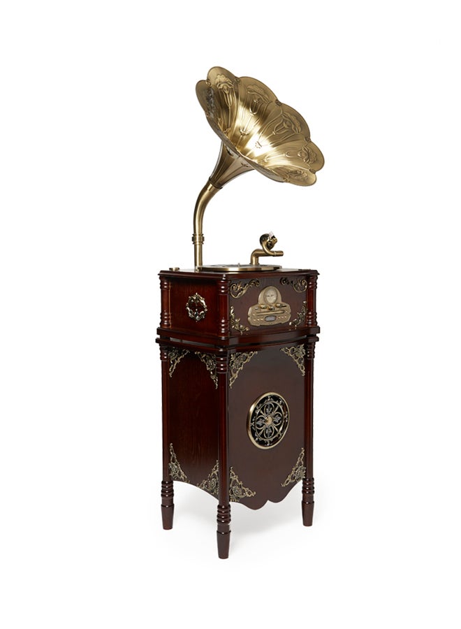 Gramophone With Table MJI 2013 Brown