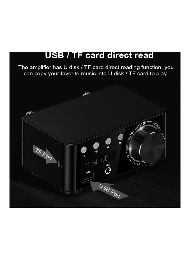 Digital Mini Stereo Amplifier V8415S-V Silver