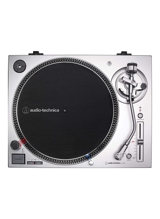 Direct-Drive Professional Turntable AT-LP120XUSB Silver/Black