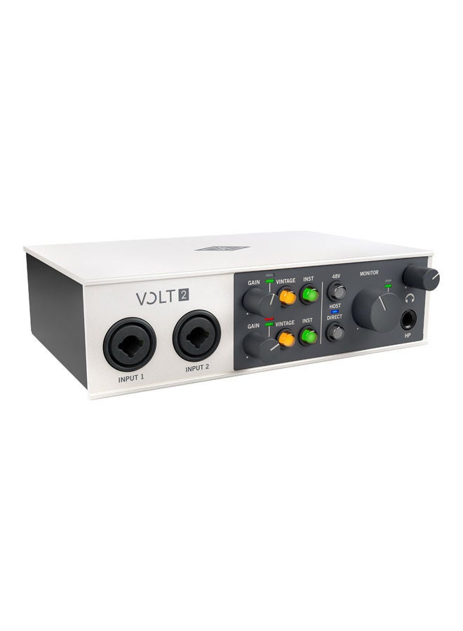 2-In And 2-Out USB-C Audio Interface With 2 Preamps VOLT2 Multicolour