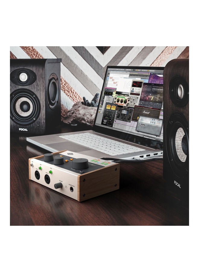 2-In And 2-Out USB-C Audio Interface With 2 Preamps VOLT276 Multicolour