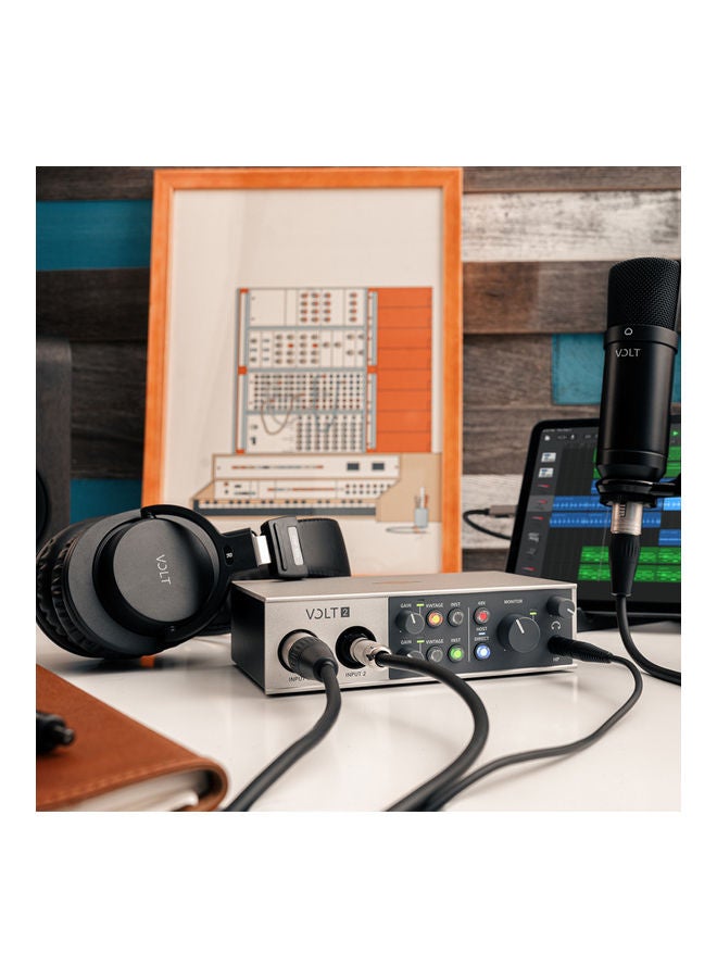 2-In And 2-Out USB-C Audio Interface With 2 Preamps VOLT-SB2 Multicolour