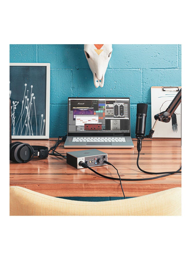 1-In And 2-Out USB-C Audio Interface With 1 Preamp VOLT1 Multicolour