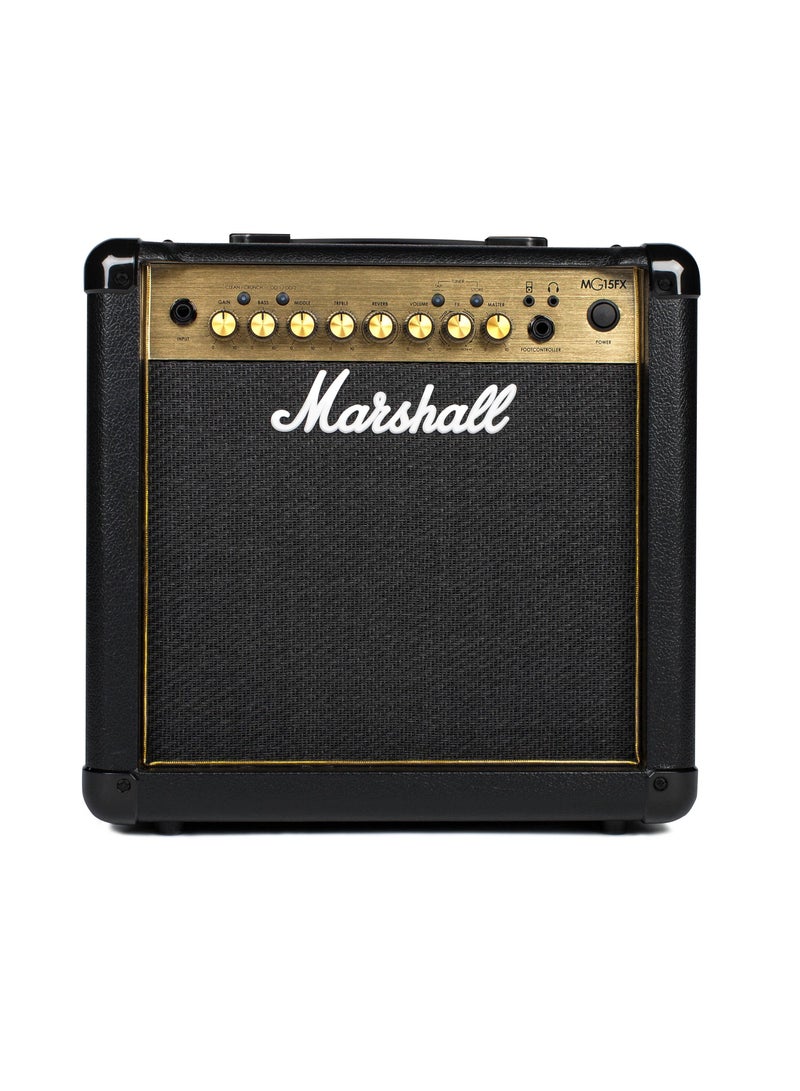Marshall MG15GFX 4-Channel Solid-State Combo Amplifier with Presets and FX