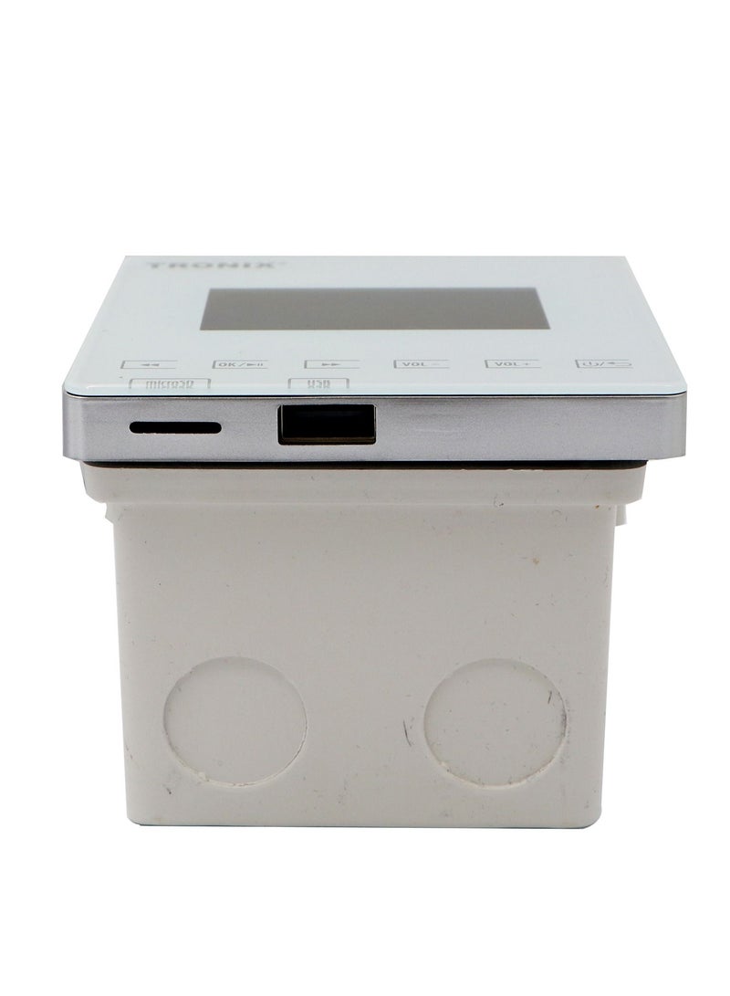 Tronix A53-Z4 4 Zone In Wall Amplifier on 8ohm with Bluetooth USB and FM