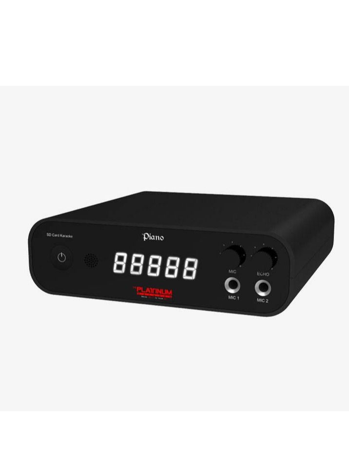 PLATINUM PIANO V1.6 KARAOKE PLAYER WITH KS5000 WIRED MIC COMBO HUGE SONG LIBRARY 23000+ MIXED LANGUAGE INDIAN ENGLISH & OPM FILIPINO TAGALOG SONGS