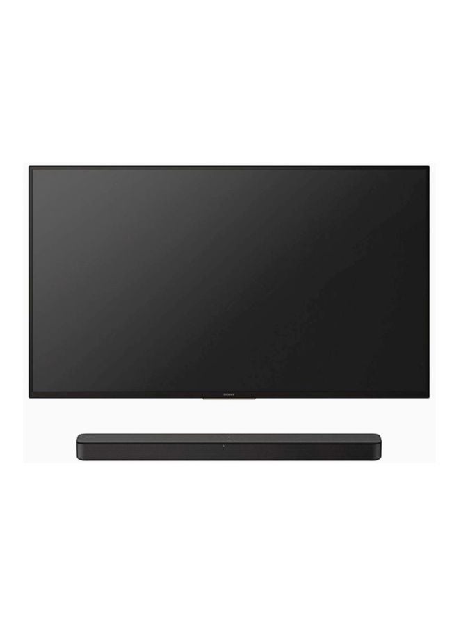 2 Channel Soundbar System Black HTS100F Black