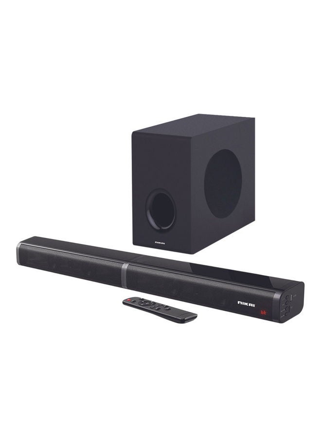 Soundbar With Wired Woofer NSBWF300 black