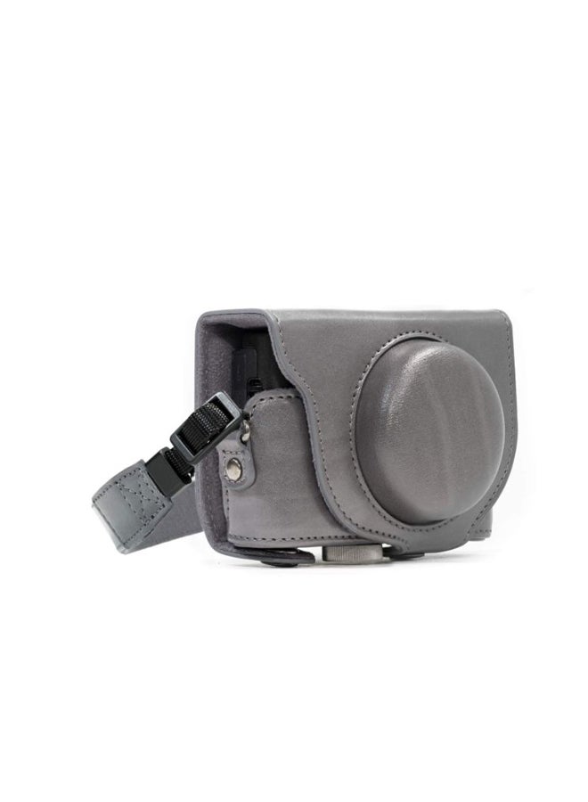 Protective Camera Case With Strap For Sony Cybershot Grey