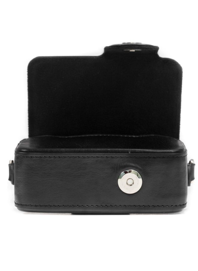 Protective Camera Case With Strap For Sony Cybershot Black