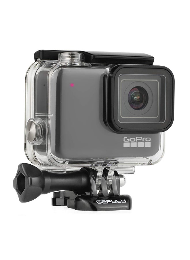 Waterproof Dive Housing Case For GoPro Camera Black/Clear