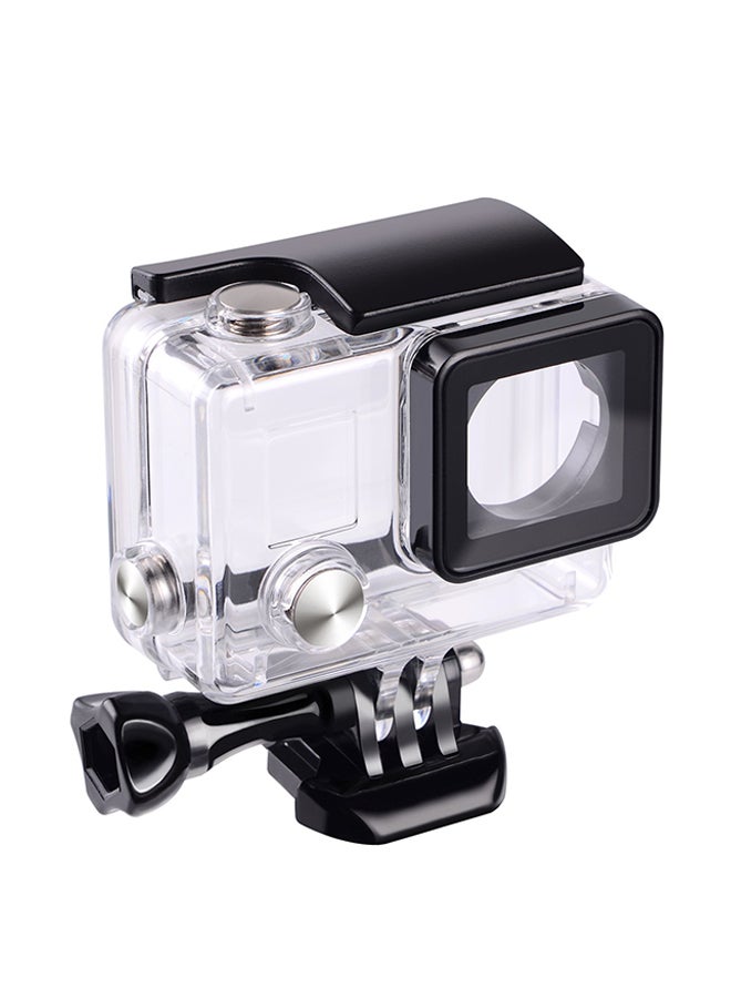 Protective Waterproof Housing Replacement Case For GoPro Silver/Black