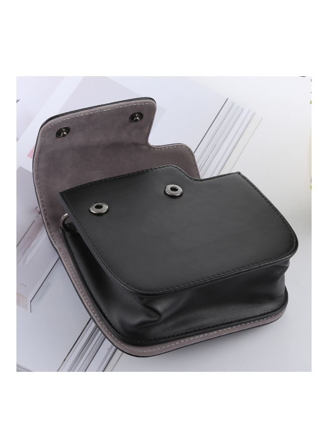 PU Leather Case With Strap For Fujifilm Instax Mini9/Mini 8+/Mini 8 Black