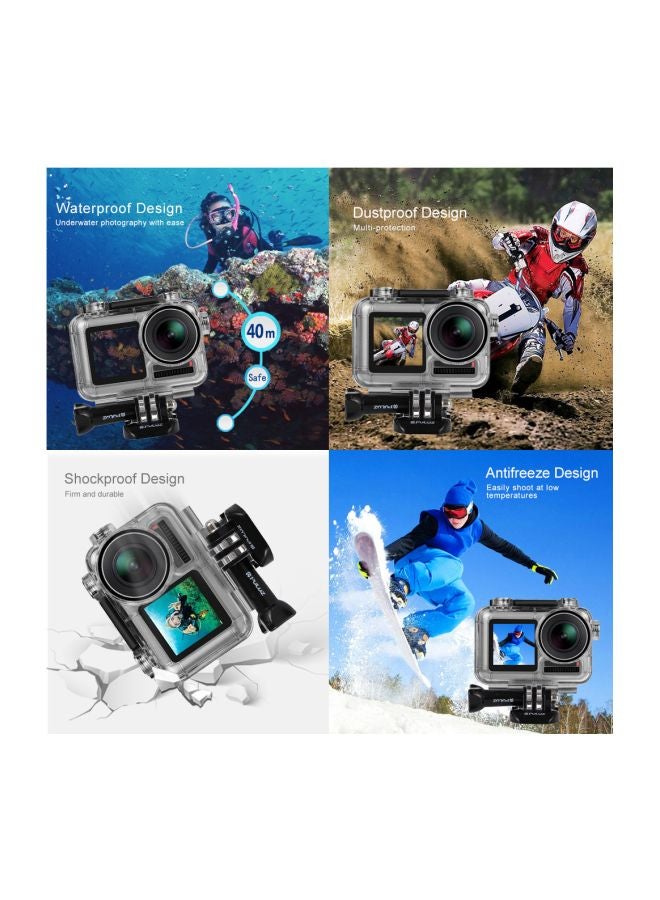 Waterproof Diving Case For DJi Osmo Acition Camera Clear