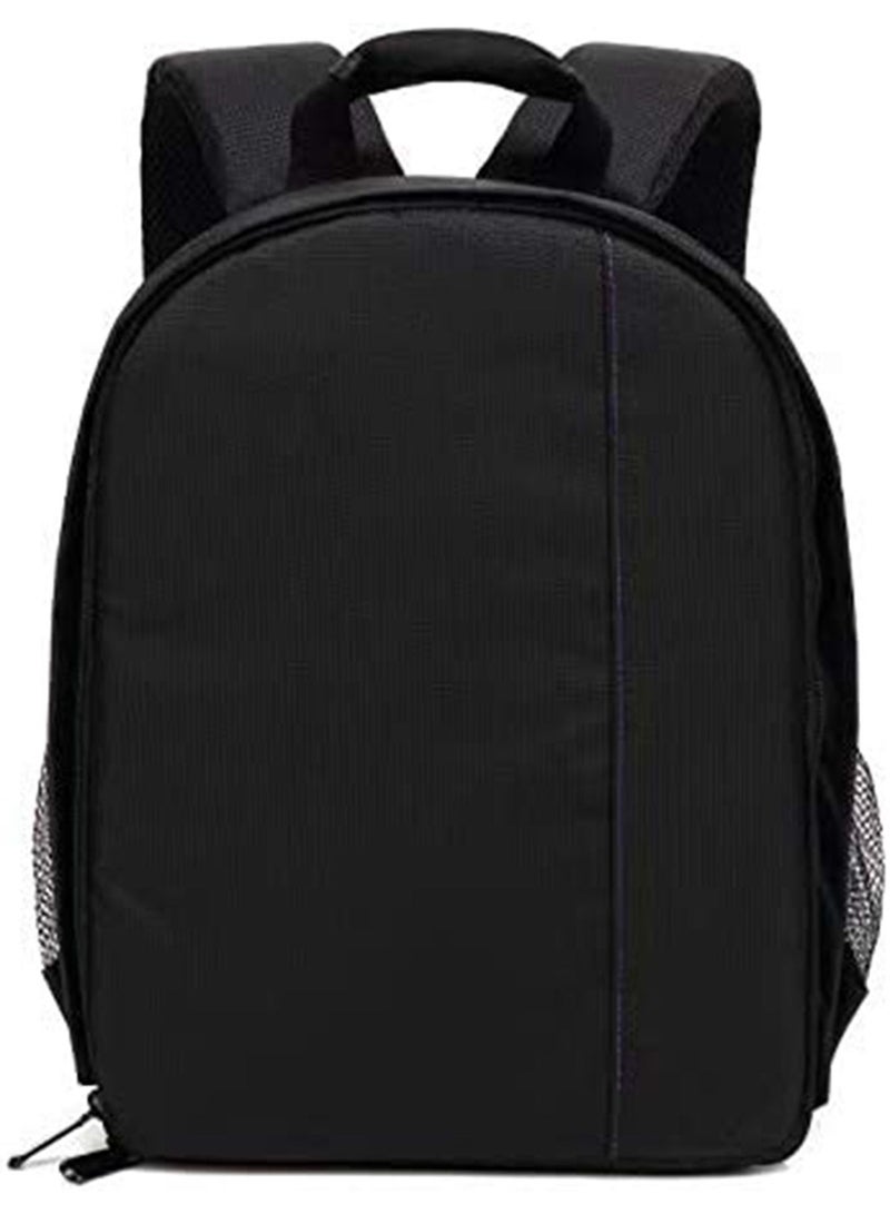 Waterproof DSLR Camera Bag, Shoulder Backpack for Photographers, Shockproof Backpack Hiking Bag (Silver)