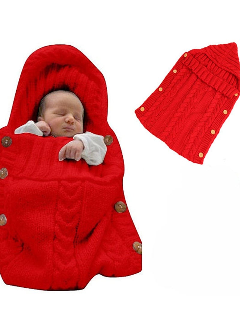 Baby's Sleeping Swaddling  Warm Blanket